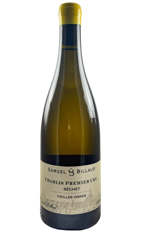 Bottle of Samuel Billaud, Chablis 1er Cru Sechet Vieilles Vignes, 2024 - White Wine - Flatiron Wines & Spirits - New York