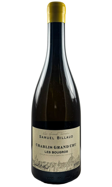 Bottle of Samuel Billaud, Chablis Grand Cru 'Bougros', 2023 - White Wine - Flatiron Wines & Spirits - New York
