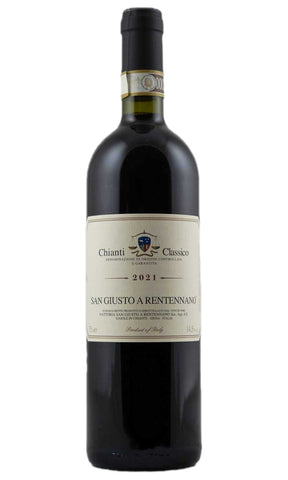 Bottle of San Giusto a Rentennano, Chianti Classico, 2021 - Red Wine - Flatiron Wines & Spirits - New York