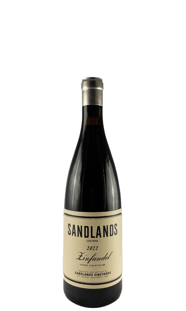 Bottle of Sandlands, Zinfandel Lodi, 2022 - Red Wine - Flatiron Wines & Spirits - New York