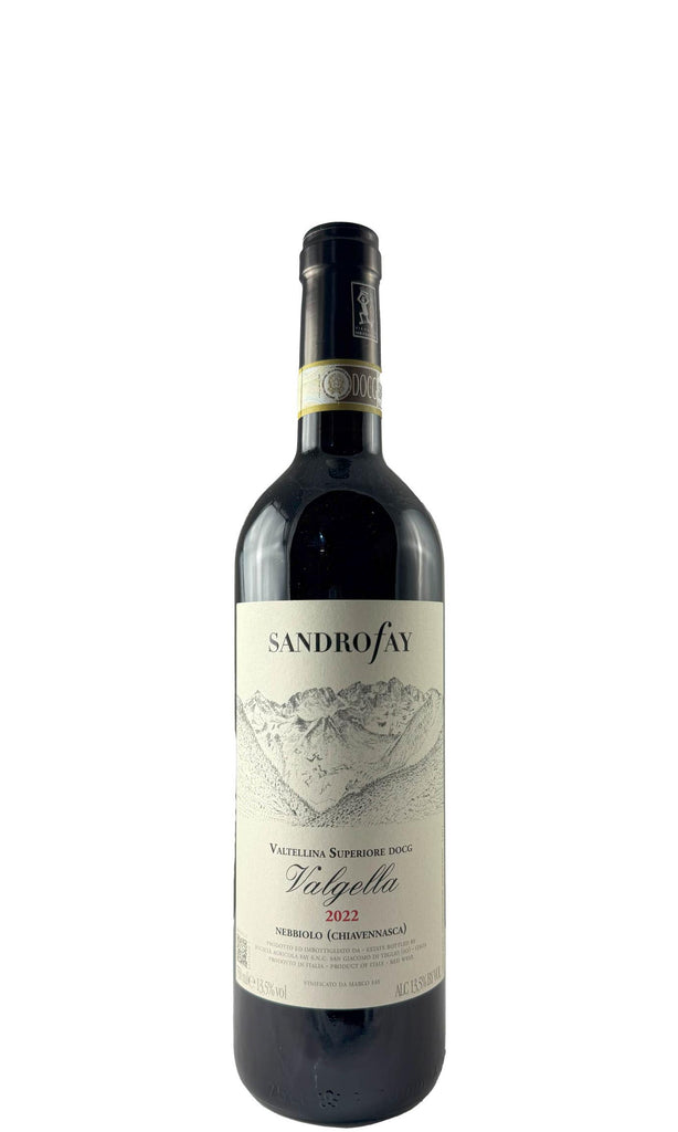 Bottle of Sandro Fay, Valtellina Superiore "Valgella", 2022 - Red Wine - Flatiron Wines & Spirits - New York