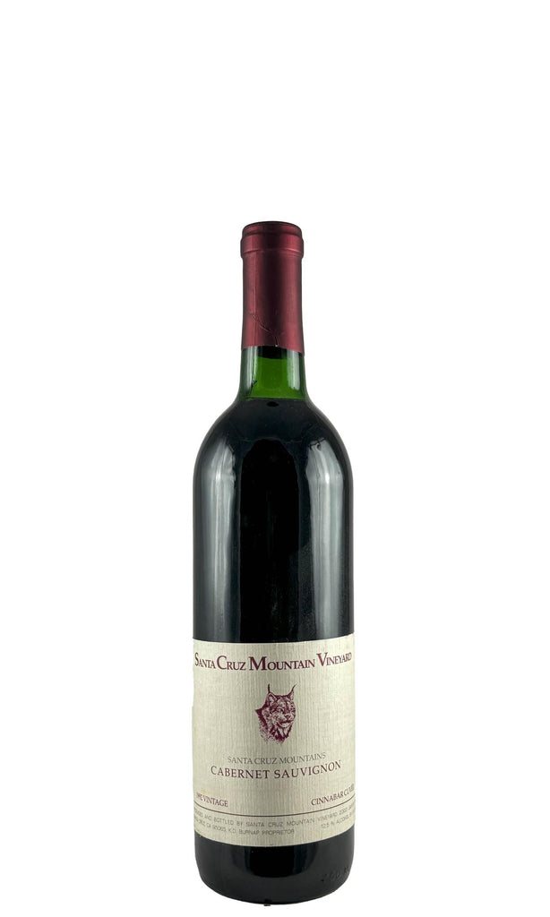 Bottle of Santa Cruz Mountain, Cabernet Sauvignon Cinnabar Cuvee, 1992 - Red Wine - Flatiron Wines & Spirits - New York