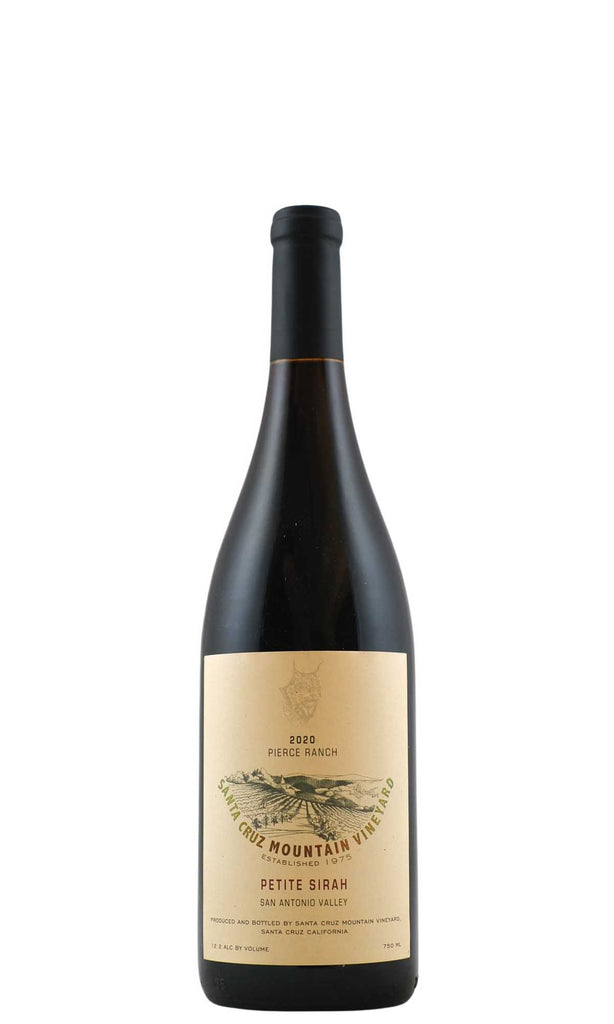 Bottle of Santa Cruz Mountain Vineyards, Petite Sirah Pierce Ranch San Antonio Valley, 2020 - Red Wine - Flatiron Wines & Spirits - New York