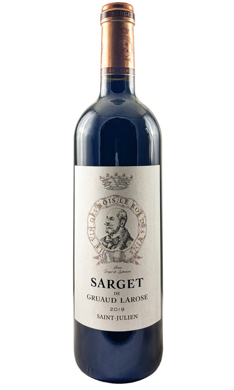 Bottle of Sarget de Gruaud Larose, Saint Julien, 2019 - Red Wine - Flatiron Wines & Spirits - New York