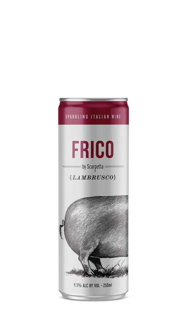 Bottle of Scarpetta, Lambrusco 'Frico', NV (250ml (can) - Red Wine - Flatiron Wines & Spirits - New York