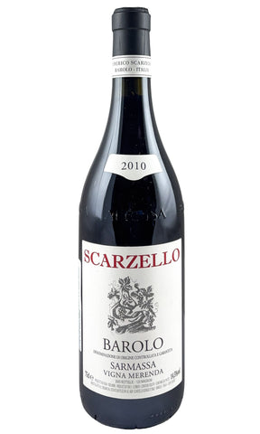 Bottle of Scarzello, Barolo Vigna Merenda, 2010 - Red Wine - Flatiron Wines & Spirits - New York