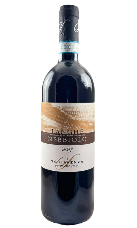 Bottle of Schiavenza, Langhe Nebbiolo, 2023 - Red Wine - Flatiron Wines & Spirits - New York