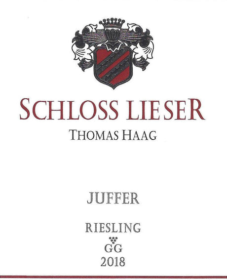 Bottle of Schloss Lieser, Juffer Riesing Grosses Gewachs, 2023 (Pre-Arrival, ETA Late Fall 2026) - White Wine - Flatiron Wines & Spirits - New York