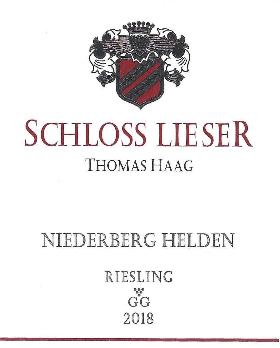 Bottle of Schloss Lieser, Niederberg Helden Riesling Grosses Gewachs, 2024 (Pre-Arrival, ETA Late Fall 2026) - White Wine - Flatiron Wines & Spirits - New York