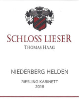 Bottle of Schloss Lieser, Niederberg Helden Riesling Kabinett, 2024 (Pre-Arrival, ETA Late Fall 2026) - White Wine - Flatiron Wines & Spirits - New York