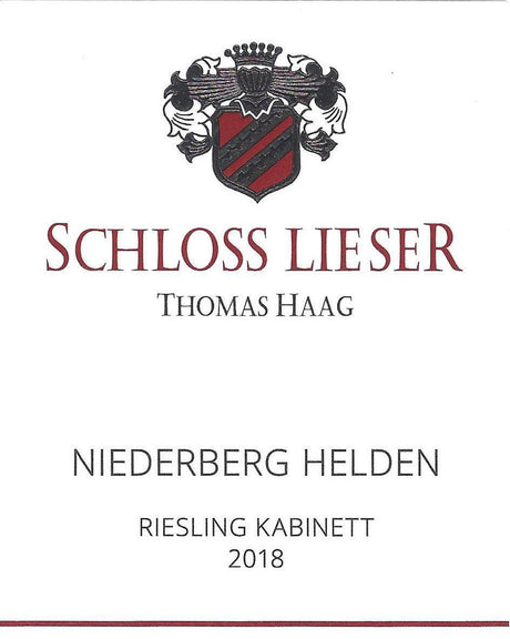 Bottle of Schloss Lieser, Niederberg Helden Riesling Kabinett, 2024 (Pre-Arrival, ETA Late Fall 2026) - White Wine - Flatiron Wines & Spirits - New York
