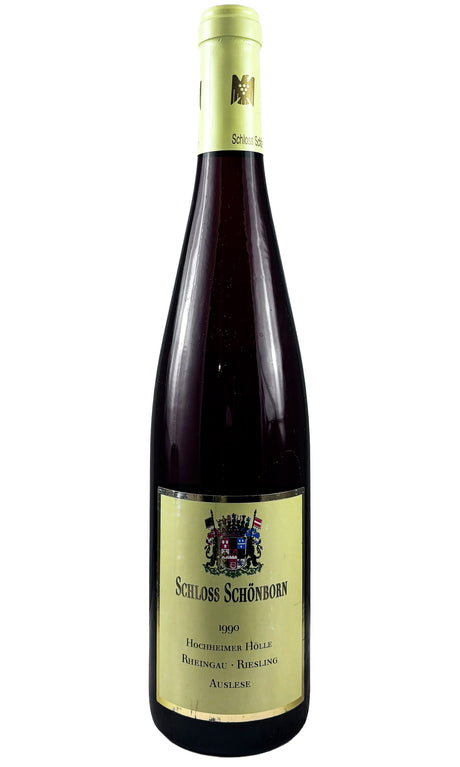 Bottle of Schloss Schonborn, Hochheimer Holle Riesling Auslese, 1990 - Dessert Wine - Flatiron Wines & Spirits - New York