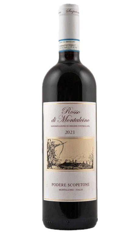 Bottle of Scopetone, Rosso di Montalcino, 2023 - Red Wine - Flatiron Wines & Spirits - New York