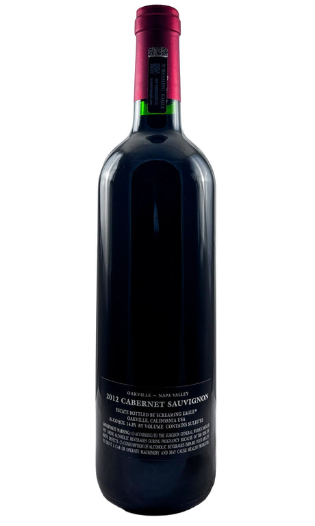 Bottle of Screaming Eagle, Cabernet Sauvignon, 2012 - Red Wine - Flatiron Wines & Spirits - New York