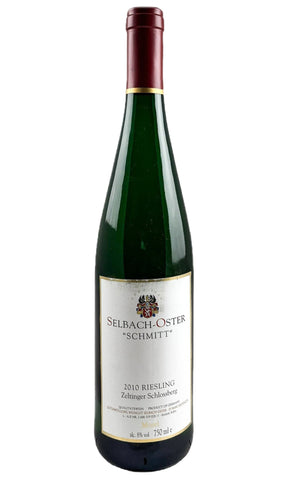 Bottle of Selbach-Oster, Riesling Schmitt' Zeltinger Schlossberg, 2010 - White Wine - Flatiron Wines & Spirits - New York