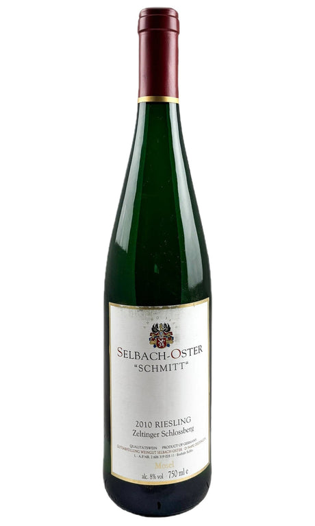 Bottle of Selbach-Oster, Riesling Schmitt' Zeltinger Schlossberg, 2010 - White Wine - Flatiron Wines & Spirits - New York