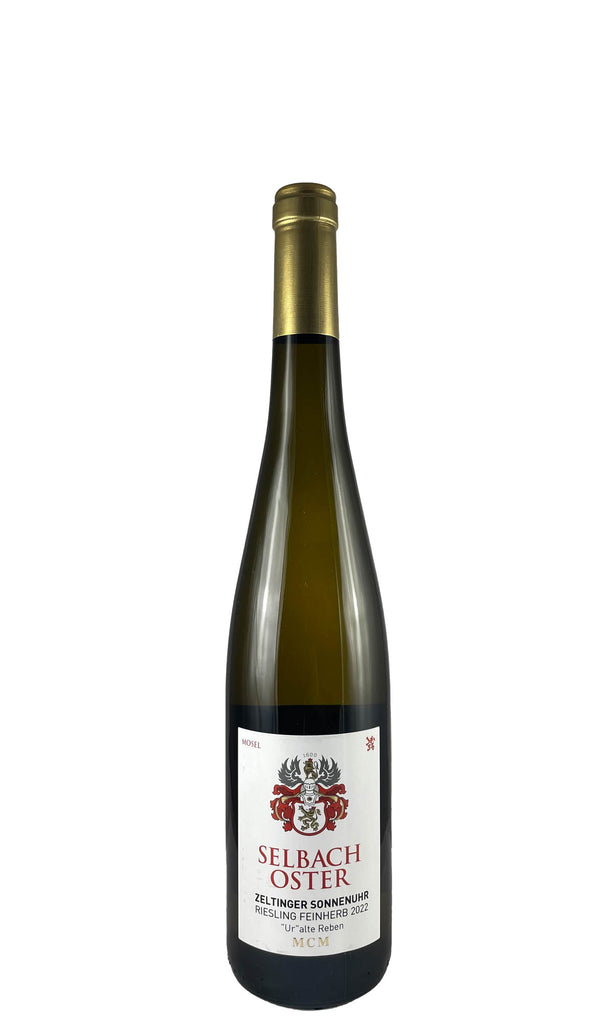 Bottle of Selbach-Oster, Riesling Zeltinger Sonnenuhr Feinherb UR alte Reben Spatlese, 2022 - White Wine - Flatiron Wines & Spirits - New York