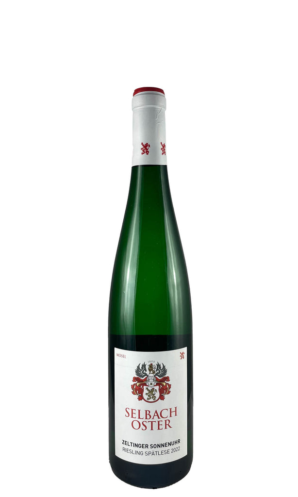 Bottle of Selbach-Oster, Riesling Zeltinger Sonnenuhr Spatlese, 2022 - White Wine - Flatiron Wines & Spirits - New York