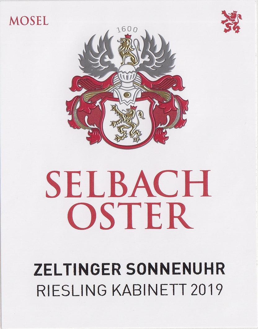 Bottle of Selbach-Oster, Zeltinger Sonnenuhr Riesling Kabinett, 2024 (Pre-Arrival, ETA Late Fall 2026) - White Wine - Flatiron Wines & Spirits - New York