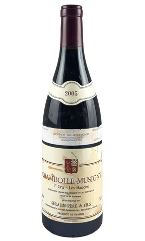 Bottle of Serafin, Chambolle Musigny Les Baudes, 2005 - Red Wine - Flatiron Wines & Spirits - New York