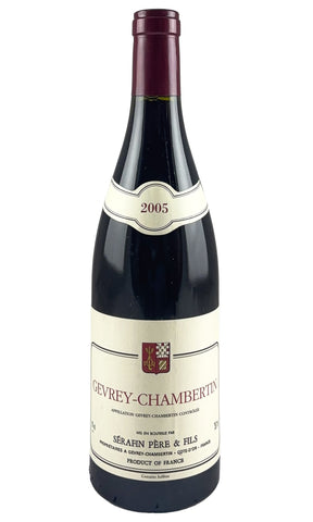 Bottle of Serafin, Gevrey-Chambertin, 2005 - Red Wine - Flatiron Wines & Spirits - New York