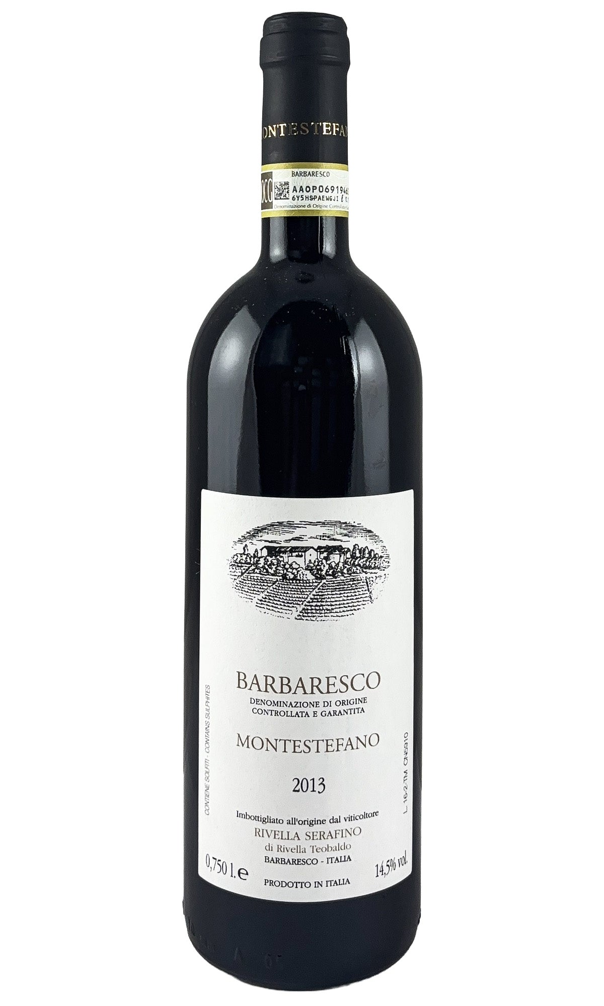 Bottle of Serafino Rivella, Barbaresco Montestefano, 2013 - Red Wine - Flatiron Wines & Spirits - New York
