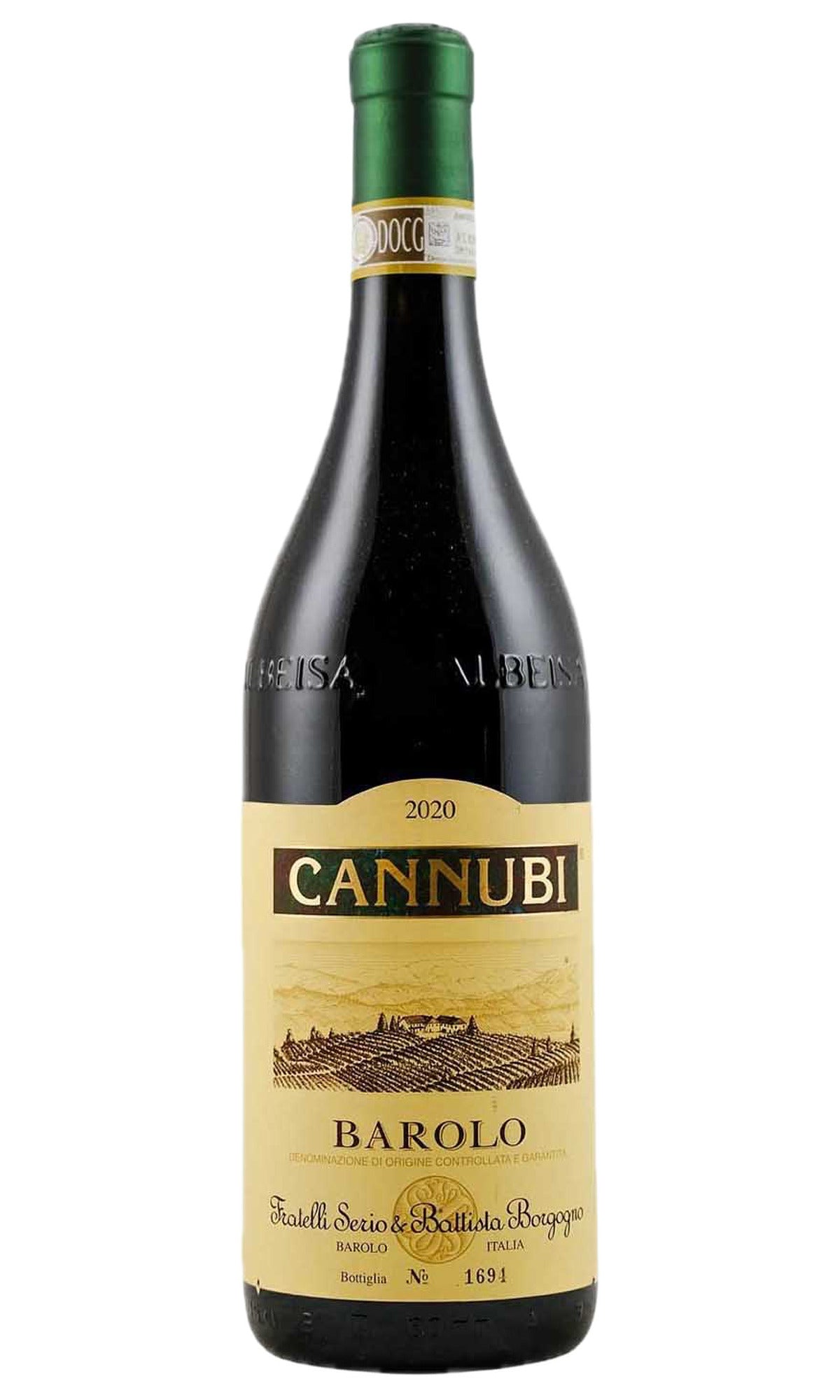 Bottle of Serio e Batista Borgogno, Barolo 'Cannubi', 2020 - Red Wine - Flatiron Wines & Spirits - New York