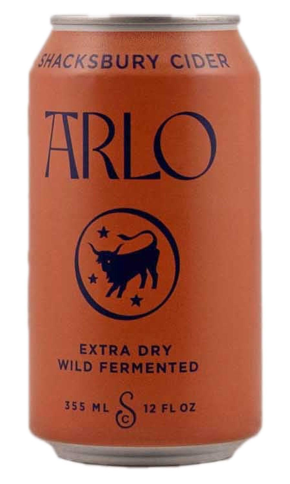 Bottle of Shacksbury Cider, Arlo [Can], NV (12oz) - Cider - Flatiron Wines & Spirits - New York