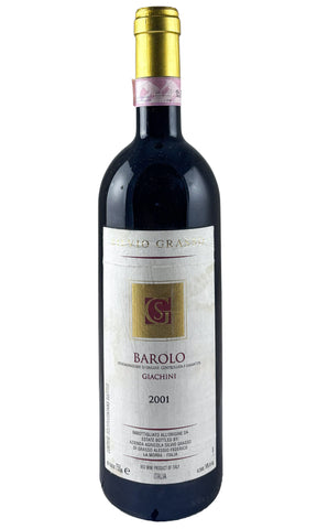 Bottle of Silvio Grasso, Barolo Giachini, 2001 - Red Wine - Flatiron Wines & Spirits - New York