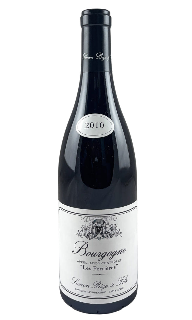 Bottle of Simon Bize, Bourgogne Rouge Les Perrieres, 2010 - Red Wine - Flatiron Wines & Spirits - New York