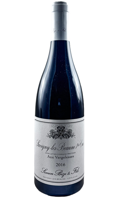 Bottle of Simon Bize, Savigny Les Beaune 1er Cru Rouge Aux Vergelesses, 2016 - Red Wine - Flatiron Wines & Spirits - New York