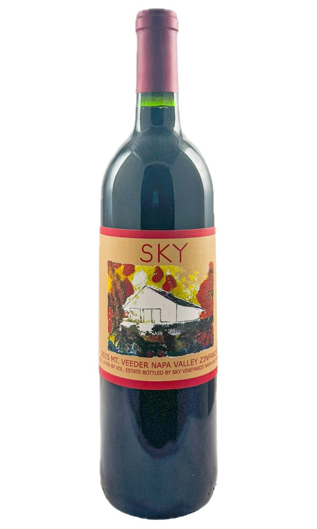 Bottle of Sky, Zinfandel Mount Veeder Napa Valley, 2015 - Red Wine - Flatiron Wines & Spirits - New York