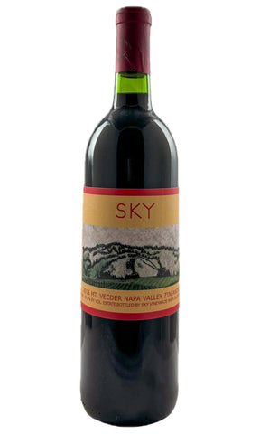 Bottle of Sky, Zinfandel Mount Veeder Napa Valley, 2016 - Red Wine - Flatiron Wines & Spirits - New York