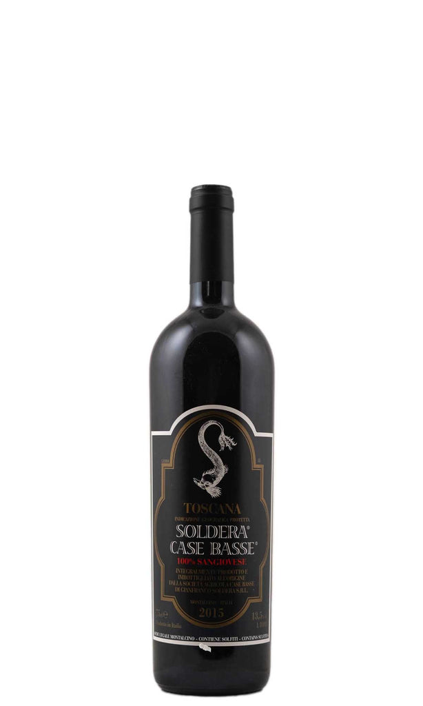Bottle of Soldera, Case Basse, Toscana Sangiovese, 2015 - Red Wine - Flatiron Wines & Spirits - New York