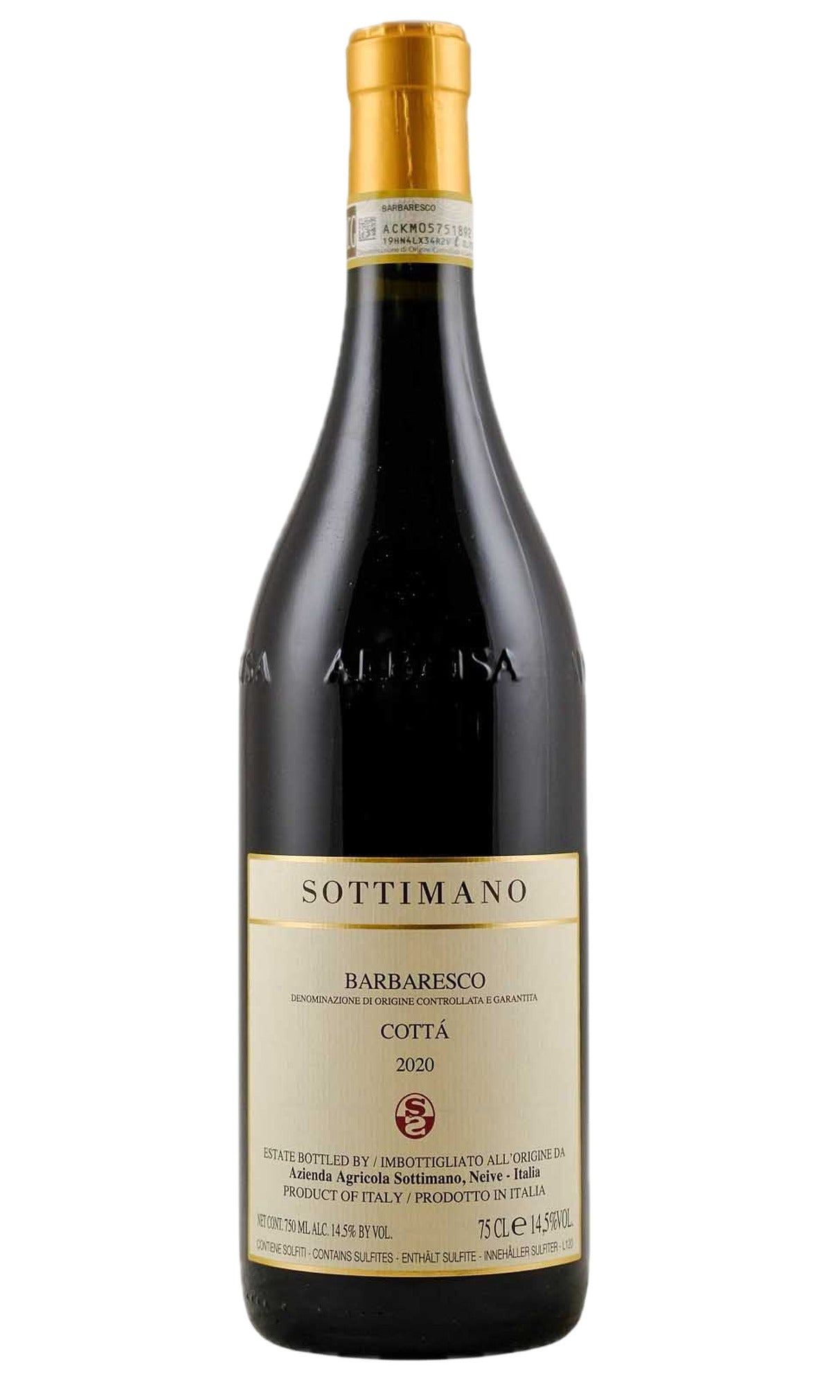 Bottle of Sottimano, Barbaresco 'Cotta', 2020 - Red Wine - Flatiron Wines & Spirits - New York