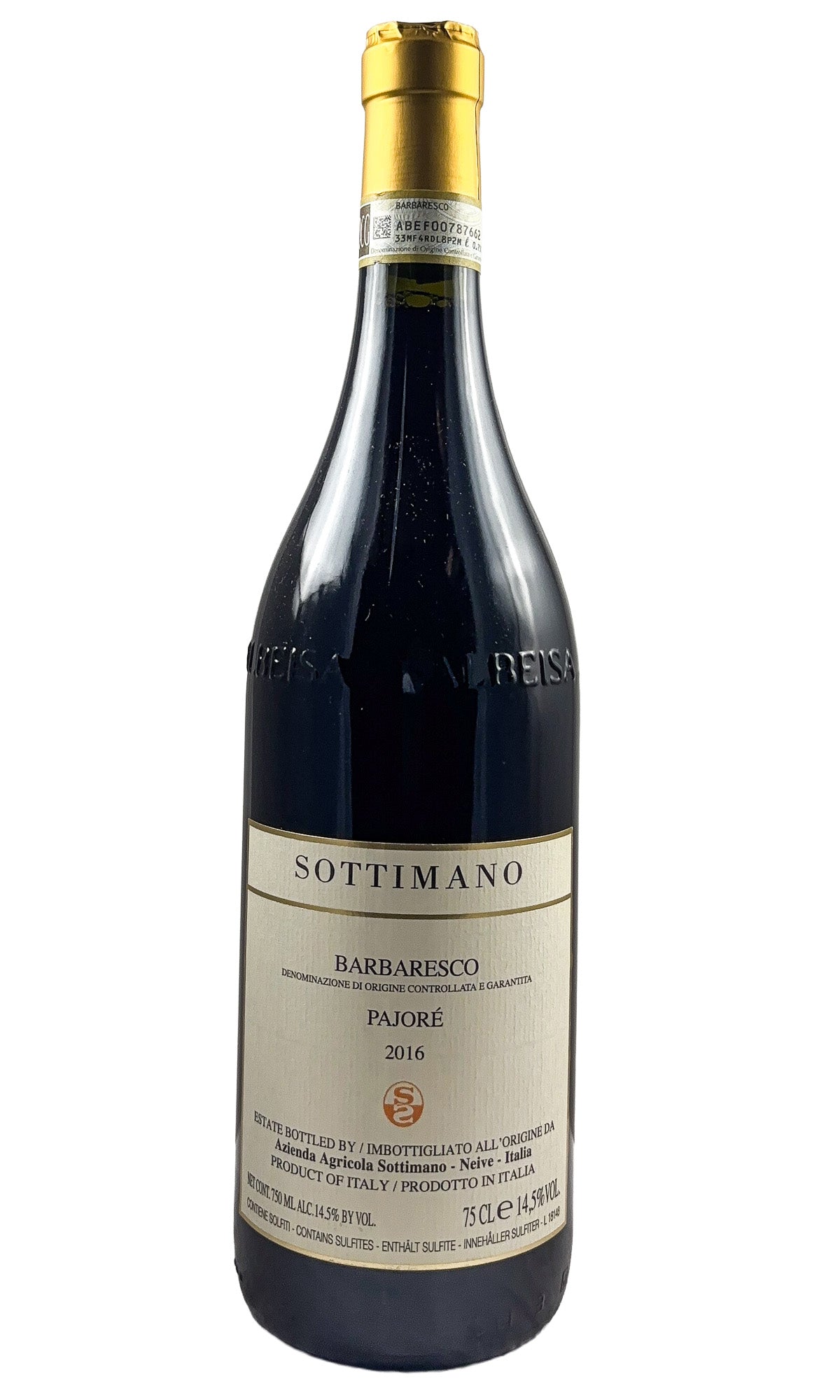 Bottle of Sottimano, Barbaresco Pajore, 2016 - Red Wine - Flatiron Wines & Spirits - New York