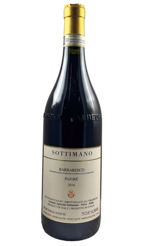 Bottle of Sottimano, Barbaresco Pajore, 2016 - Red Wine - Flatiron Wines & Spirits - New York