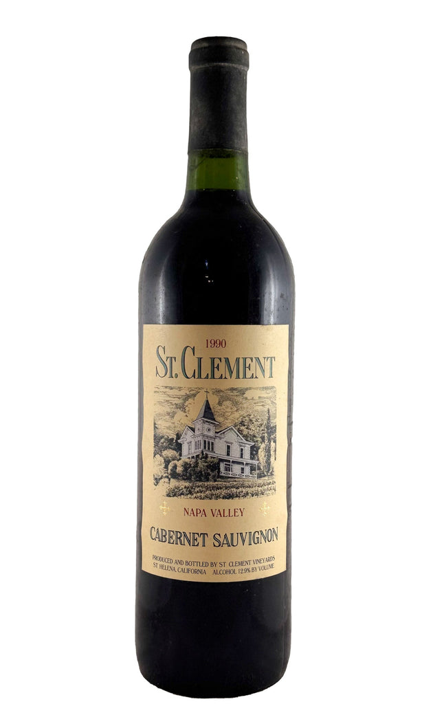 Bottle of St. Clement, Cabernet Sauvignon Napa Valley, 1990 - Red Wine - Flatiron Wines & Spirits - New York