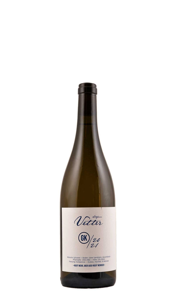 Bottle of Stefan Vetter, Silvaner GK, 2021 - White Wine - Flatiron Wines & Spirits - New York