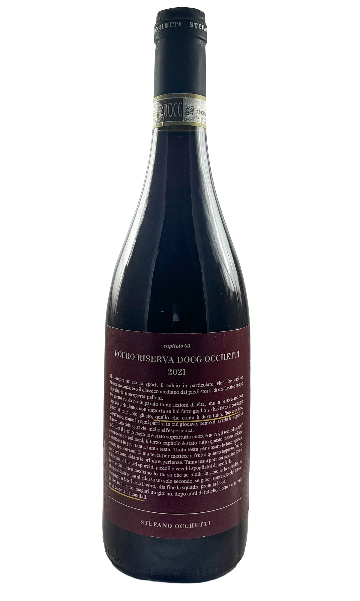 Bottle of Stefano Occhetti, Roero Riserva, 2021 - Red Wine - Flatiron Wines & Spirits - New York