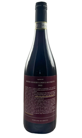 Bottle of Stefano Occhetti, Roero Riserva, 2021 - Red Wine - Flatiron Wines & Spirits - New York