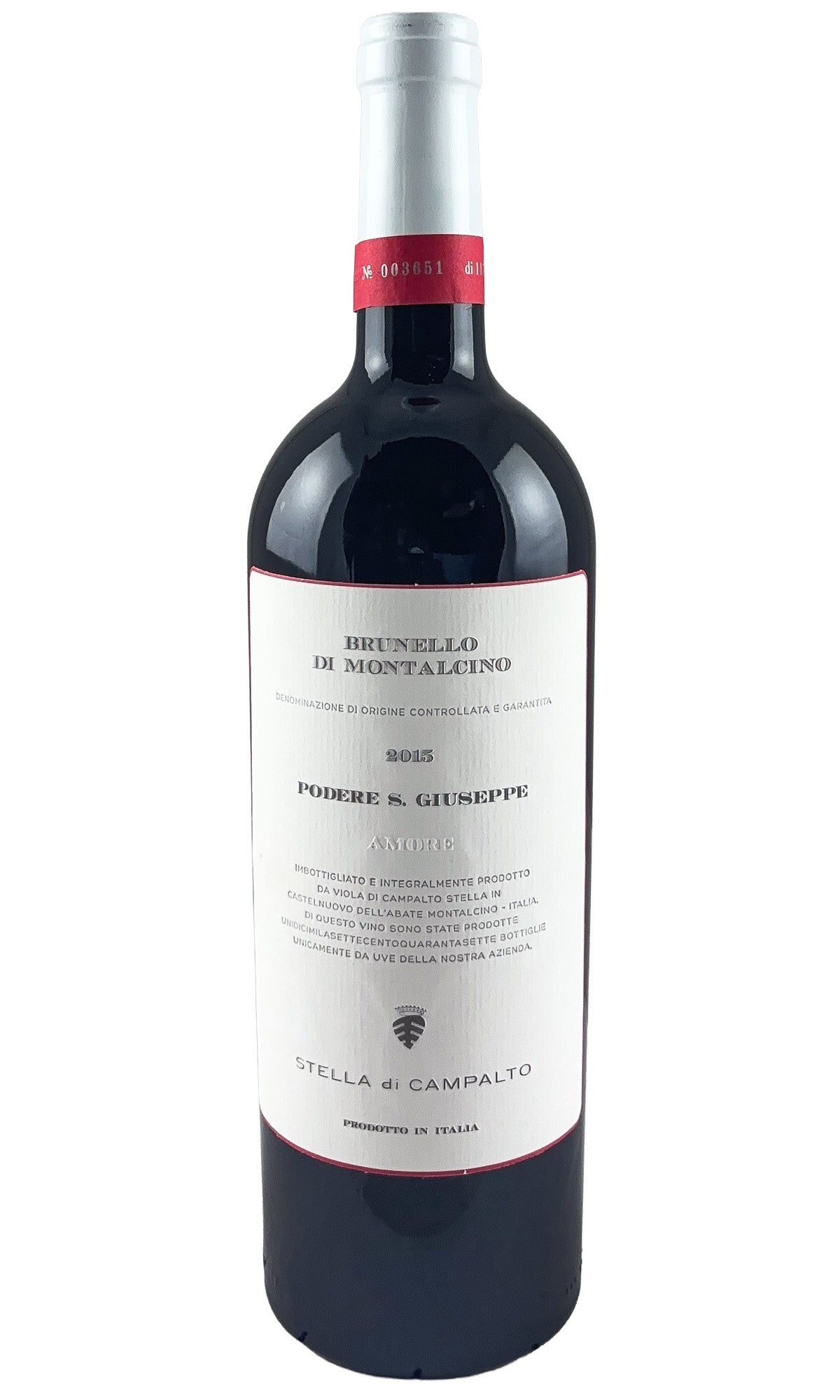 Bottle of Stella di Campalto, Brunello di Montalcino Amore, 2015 - Red Wine - Flatiron Wines & Spirits - New York