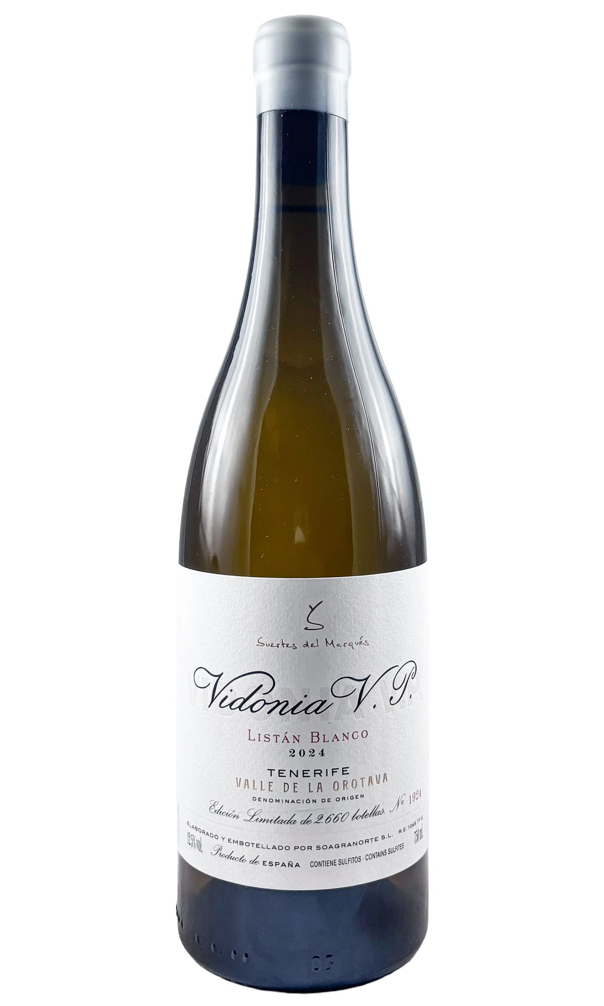 Bottle of Suertes del Marques, Valle de la Orotava Vidonia VP Blanco, 2024 - White Wine - Flatiron Wines & Spirits - New York