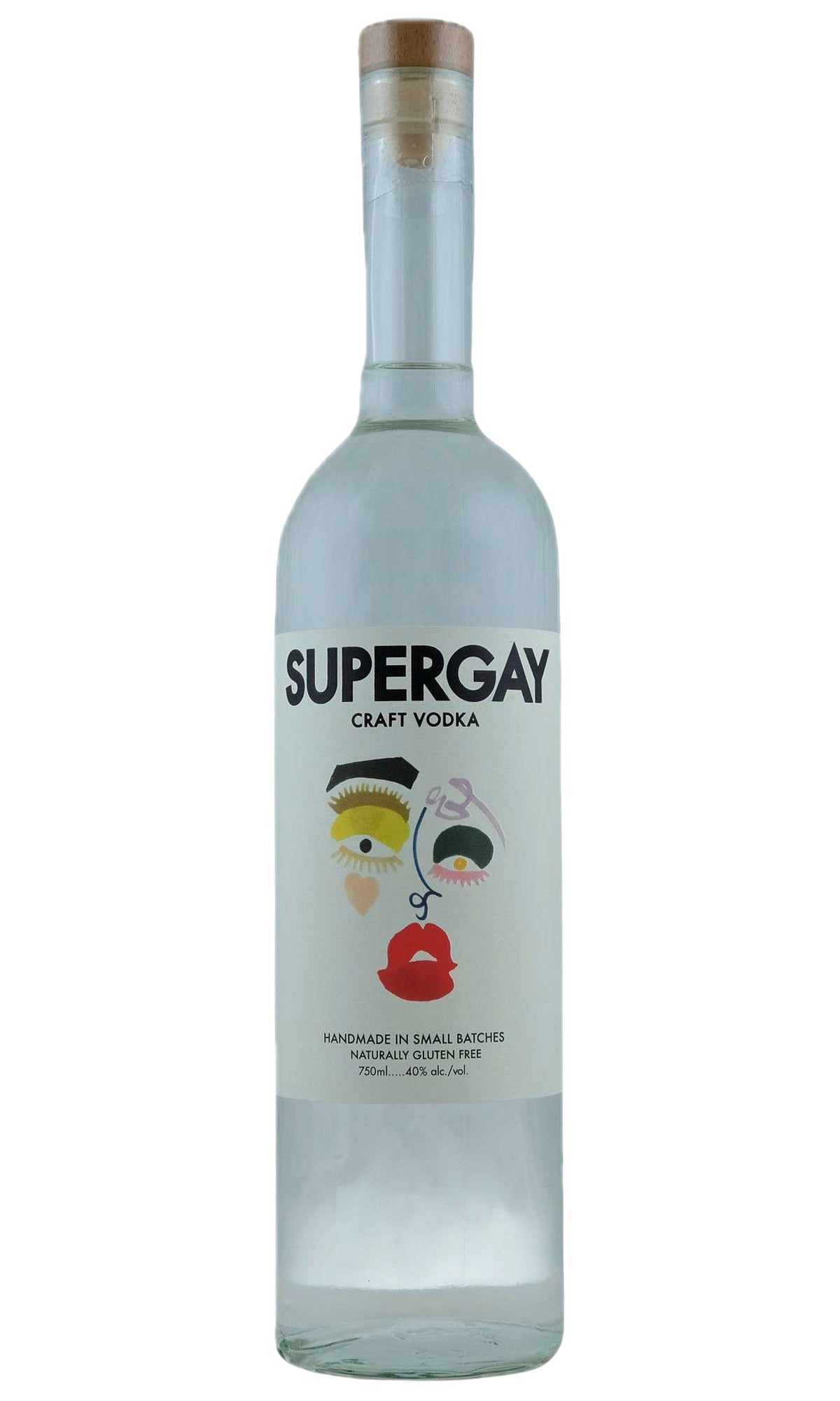 Bottle of Supergay Spirits, Craft Vodka - Spirit - Flatiron Wines & Spirits - New York