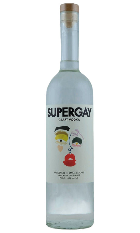 Bottle of Supergay Spirits, Craft Vodka - Spirit - Flatiron Wines & Spirits - New York