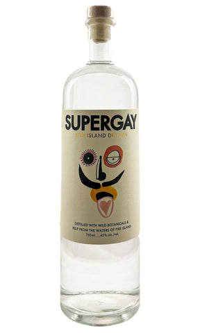 Bottle of Supergay Spirits, Fire Island Gin, NV - Spirit - Flatiron Wines & Spirits - New York