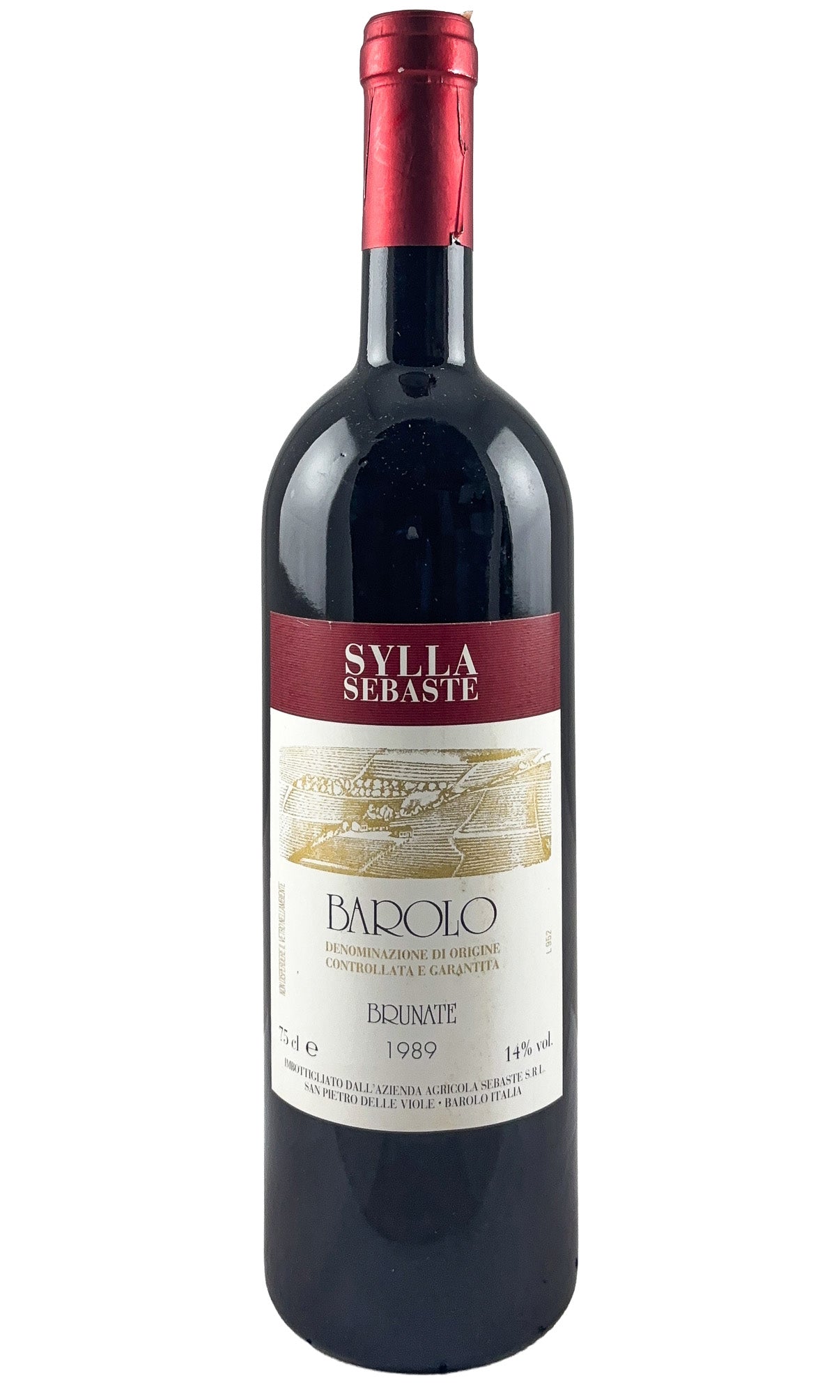 Bottle of Sylla Sebaste, Barolo Brunate, 1989 - Red Wine - Flatiron Wines & Spirits - New York