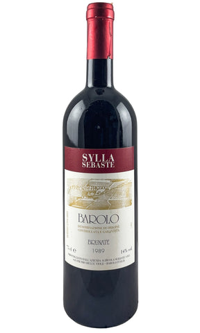 Bottle of Sylla Sebaste, Barolo Brunate, 1989 - Red Wine - Flatiron Wines & Spirits - New York