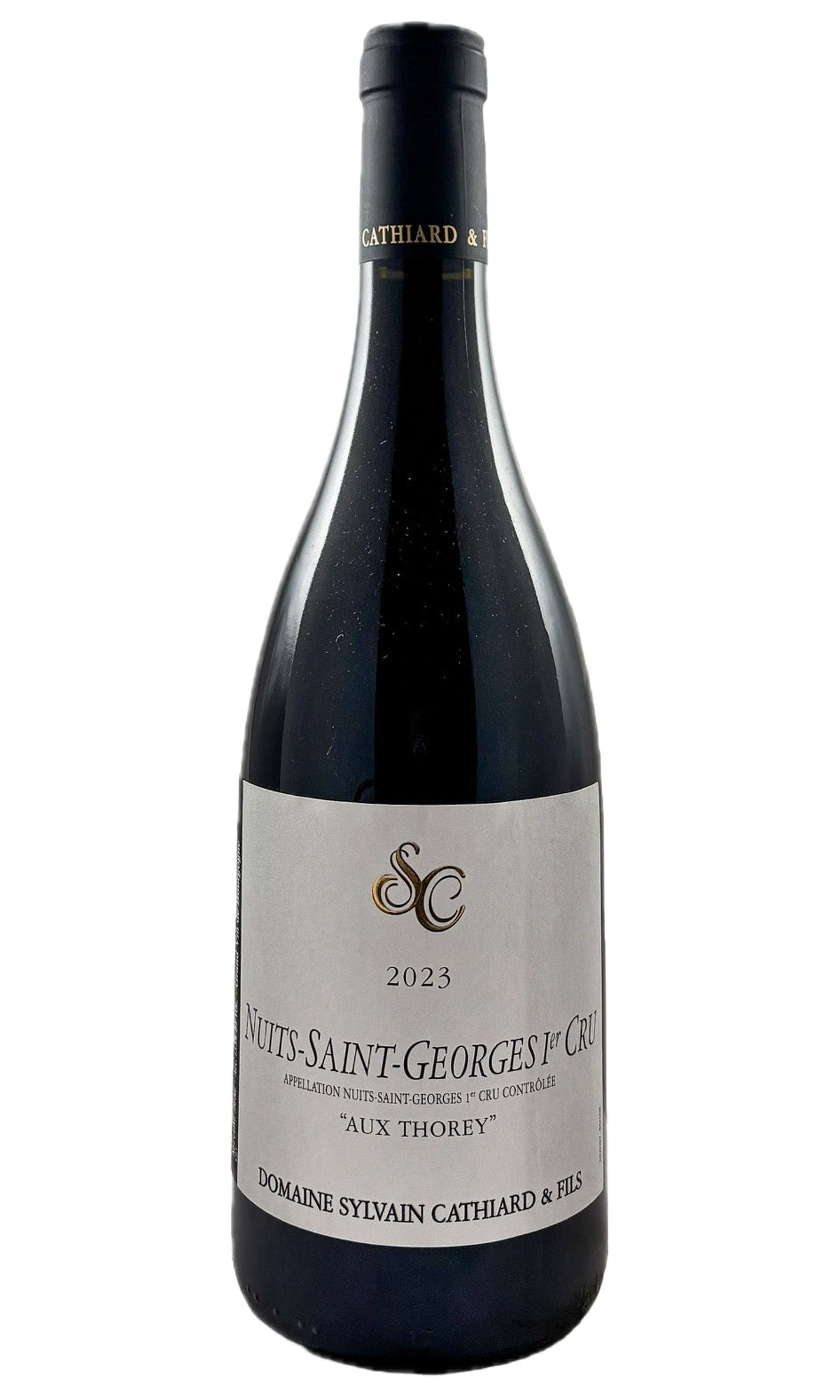 Bottle of Sylvain Cathiard, Nuits-Saint-Georges 1er Cru "Aux Thorey", 2023 - Red Wine - Flatiron Wines & Spirits - New York