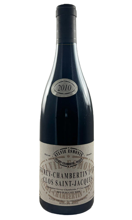 Bottle of Sylvie Esmonin, Gevrey Chambertin Clos Saint Jacques, 2010 - Red Wine - Flatiron Wines & Spirits - New York